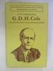 G. D. H. Cole: an Intellectual Biography