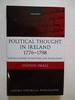 Political Thought in Ireland 1776-1798 Republicanism, Patriotism, and Radicalism