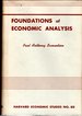 Foundations of Economic Analysis (Harvard Economic Studies, Volume 80)