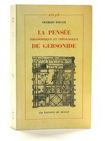 La Pensee Philosophique Et Theologique De Gersonide