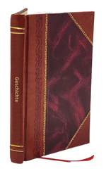 Geschichte Der Protestantischen Kirchenverfassung 1914 [Leather Bound]
