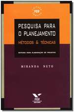Pesquisa Para O Planejamento