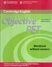 Cambridge English Objective Pet Wb Without Answers