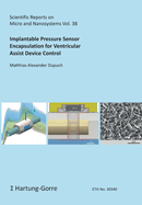 Implantable Pressure Sensor Encapsulation for Ventricular Assist Device Control