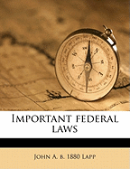 Important Federal Laws