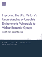 Improving the U.S. Military's Understanding of Unstable Environments Vulnerable to Violent Extremist Groups: Insights from Social Science - Thaler, David E, and Brown, Ryan Andrew, and Gonzalez, Gabriella C