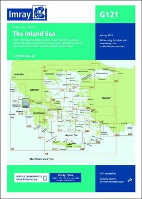 Imray Chart G121: South Ionian Islands Nisos Levkas to Nisos Zakinthos - Imray, Imray