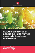 Incidncia sazonal e manejo de importantes pragas de insetos e nematides