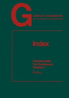 Index: Formula Index - Bohrer, Rainer, and Hartwig, Helga, and Jonuschat, Renate