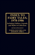 Index to Fairy Tales, 1978-1986, Fifth Supplement: Including Folklore, Legends, and Myths in Collections