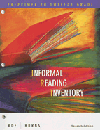 Informal Reading Inventory: Preprimer to Twelfth Grade - Roe, Betty D, and Burns, Paul C