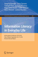 Information Literacy in Everyday Life: 6th European Conference, Ecil 2018, Oulu, Finland, September 24-27, 2018, Revised Selected Papers