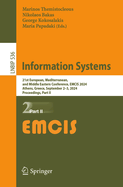 Information Systems: 21st European, Mediterranean, and Middle Eastern Conference, EMCIS 2024, Athens, Greece, September 2-3, 2024, Proceedings, Part I