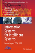 Information Systems for Intelligent Systems: Proceedings of ISBM 2023