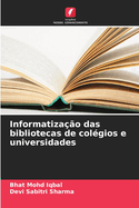 Informatizao das bibliotecas de colgios e universidades