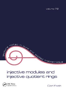 Injective Modules and Injective Quotient Rings - Faith