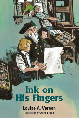 Ink on His Fingers - Vernon, Louise A