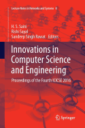 Innovations in Computer Science and Engineering: Proceedings of the Fourth Icicse 2016
