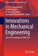 Innovations in Mechanical Engineering: Select Proceedings of ICIME 2021