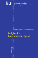 Insights into Late Modern English: Second Printing