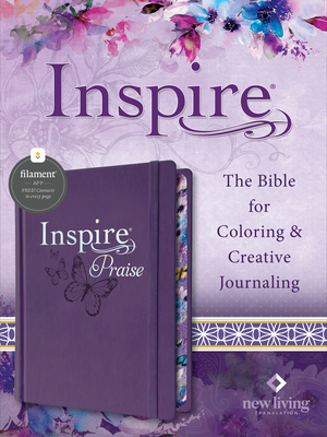 Inspire Praise Bible Nlt, Filament Enabled (Hardcover Leatherlike, Purple) - Tyndale (Creator)