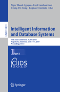 Intelligent Information and Database Systems: 11th Asian Conference, ACIIDS 2019, Yogyakarta, Indonesia, April 8-11, 2019, Proceedings, Part I