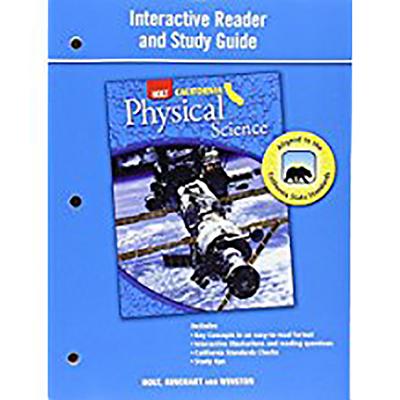 Interactive Reader Study Guide Grade 8: Physical Science - Hrw