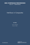 Interfaces in Composites: Volume 170