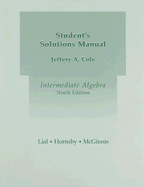 Intermediate Algebra, Student's Solutions Manual