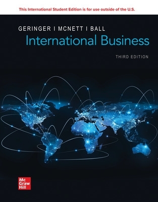 International Business ISE - Geringer, Michael, and McNett, Jeanne