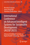 International Conference on Advanced Intelligent Systems for Sustainable Development (Ai2sd'2023): Advanced Intelligent Systems on Digital Health Technology, Volume 2