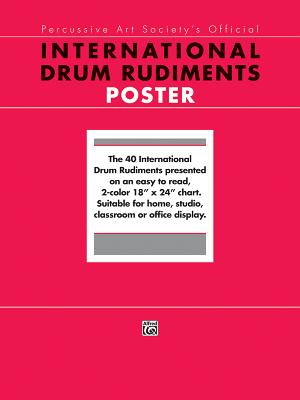 International Drum Rudiments: Poster - Carson, Rob, and Wanamaker, Jay