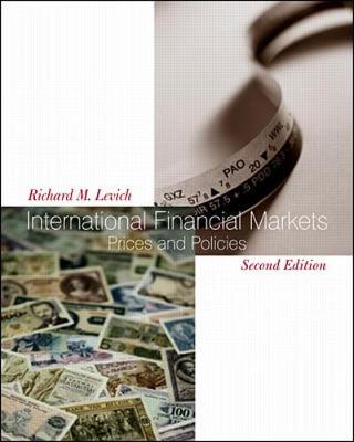 International Financial Markets: Prices and Policies - Levich, Richard M