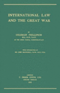 International Law and the Great War
