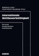 Internationale Wettbewerbsfahigkeit: Personal, Kooperationen, Investitionen