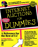 Internet Auctions for Dummies? - Holden, Greg