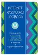 Internet Password Logbook - Pattern Edition: Keep Track Of: Usernames, Passwords, Web Addresses in One Easy & Organized Location