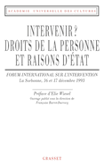 Intervenir droits de la personne et raison d'Etat