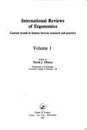 Intl Reviews Ergonomics V1 - Oborne, David J (Editor)
