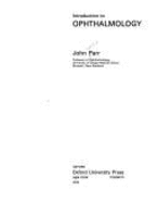 Introduction Opthalmology - Parr, and Parr, John