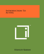 Introduction to Acting