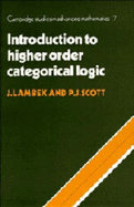 Introduction to Higher-Order Categorical Logic