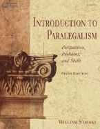 Introduction to Paralegalism: Perspectives, Problems, and Skills, 6e - Statsky, William P