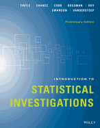 Introduction to Statistical Investigations