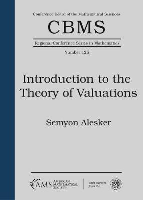 Introduction to the Theory of Valuations - Alesker, Semyon
