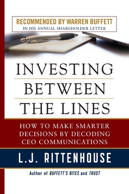 Investing Between the Lines (Pb) - Rittenhouse, L J
