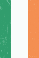 Ireland Flag Journal: Ireland Travel Diary, Irish Souvenir, Lined Journal to Write in