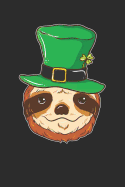 Irish Sloth: College Ruled Lined Paper, 6x9, 120 Pages