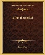 Is This Theosophy?