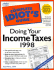 Complete Idiot's Guide to Doing Your Income Taxes 1998 (the Complete Idiot's Guide)